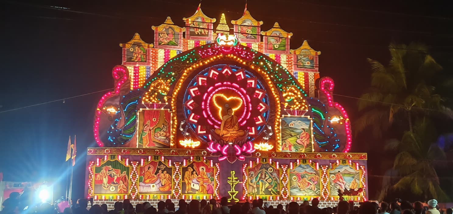 Vesak Thorana (Illuminated Displays)