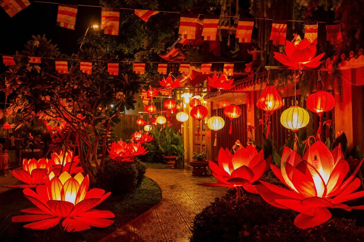 Vesak Kudu & Lanterns